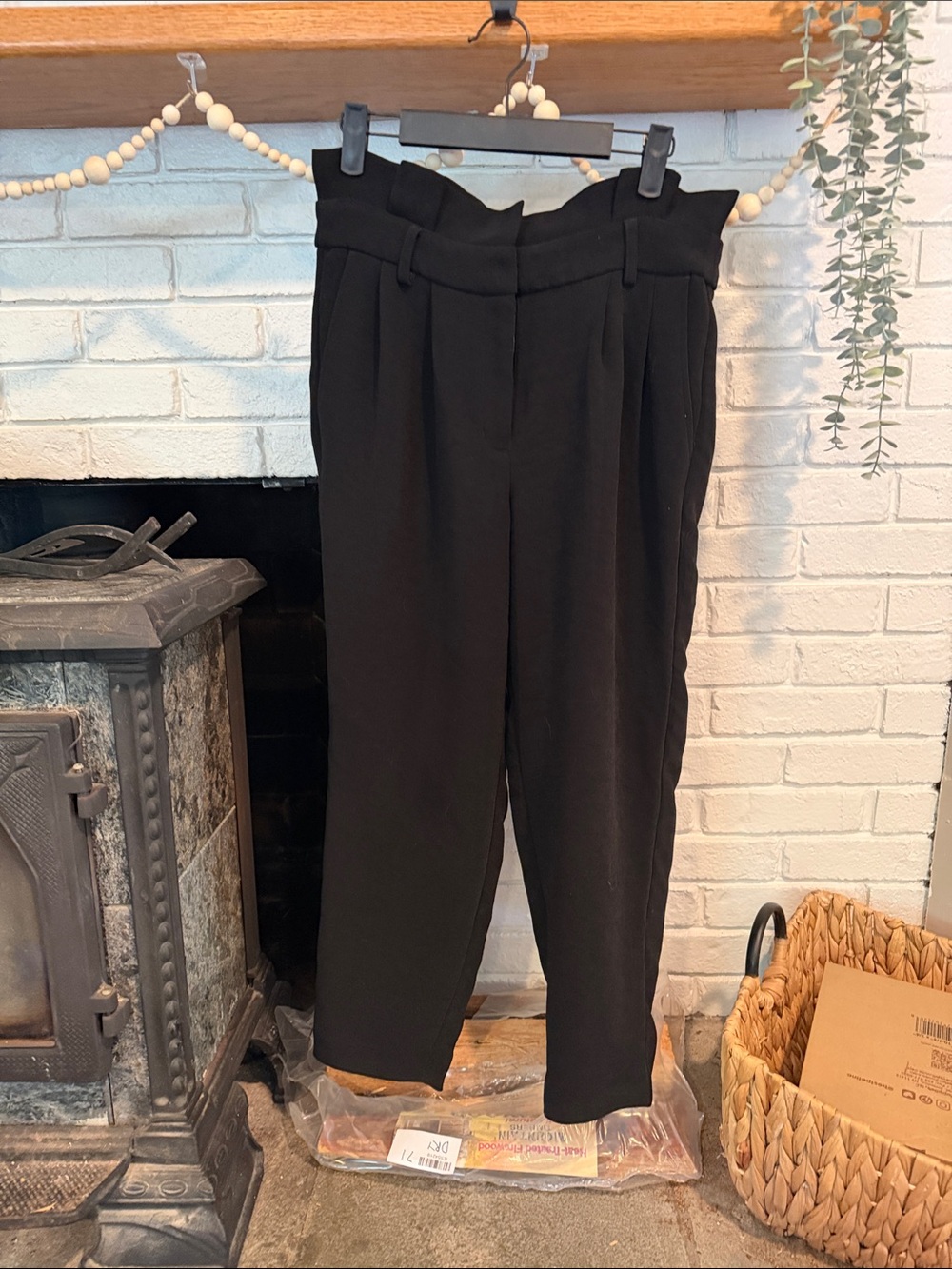 Express Paper Bag Sytlist Ankle Dress Pant | Size 6S